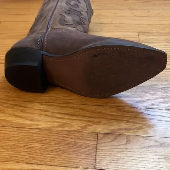 Laredo brown leather and suede cowboy boots from Nashville Boot & Co. - Picture 16 of 16